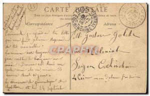 Old Postcard Bordeaux Girondins Monument