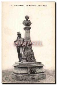 Longjumeau - Monument of Adolphe Adam - Old Postcard