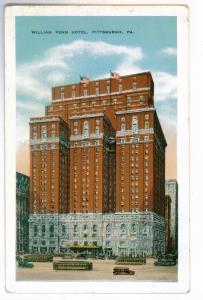 William Penn Hotel Pittsburgh, Pennsylvania unused Kropp PPC