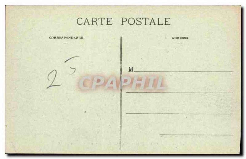 Old Postcard Bordeaux Out Walk vessels Boat Docks