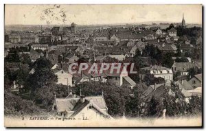 Old Postcard Saverne Vue Generale