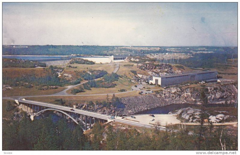 Centrale Electrique de Shipshaw , Quebec  , Canada , 50-60s