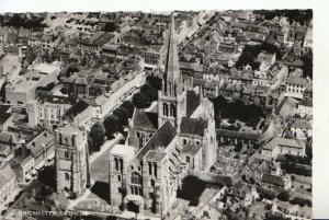 Sussex Postcard - Aerial View of Chichester Cathedral - Ref TZ5817