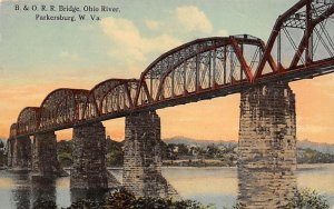 B. & O. R. R. Bridge, Ohio River, Parkersburg, WV