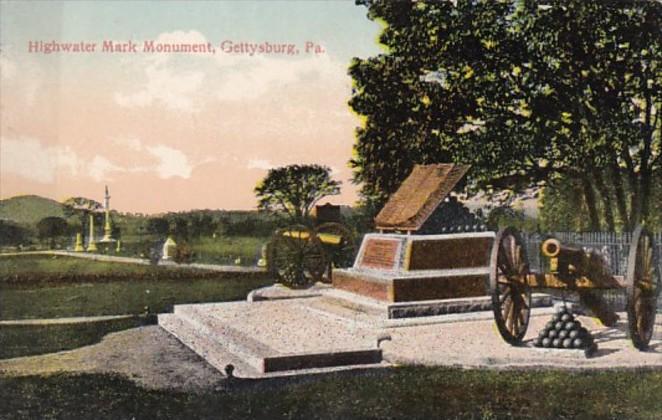 Pennsylvania Gettysburg Highwater Mark Monument