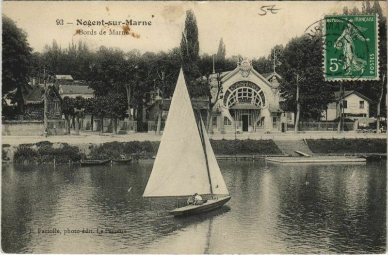 CPA NOGENT-sur-MARNE Bords de Marne (806915)