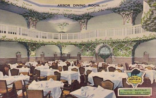 New York Buffalo Arbor Dining Room Hotel Buffalo