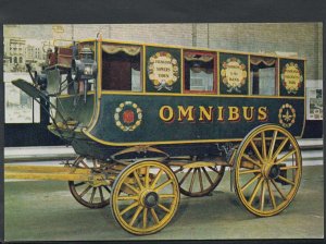 Road Transport Postcard - Horse Omnibus, George Shillibeer Coachbuilder  RR2786