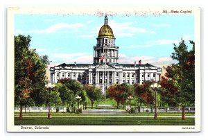 State Capitol Denver Colorado Postcard