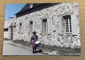 UNUSED POSTCARD - FORTRESS OF LOUISBOURG, CAPE BRETON, NOVA SCOTIA, CANADA