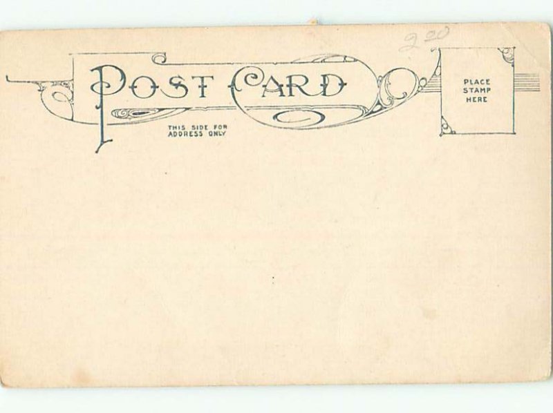 Pre-Linen Valentine signed CCW - BOY HAS NO VALENTINE AB2935