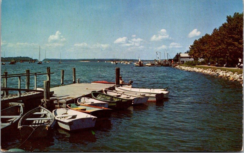 New York Long Island North Shore Watewrfront 1952