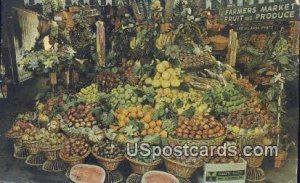 Produce at Farmers Market - Los Angeles, California CA  