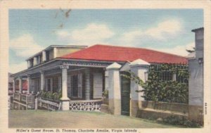 St Thomas Charlotte Amalie Miller's Guest House 1960 Curteich