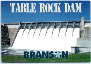 Postcard - Table Rock Dam - Branson, Missouri