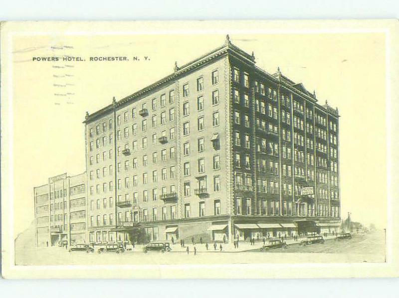 1930's POWERS HOTEL Rochester New York NY HQ6071