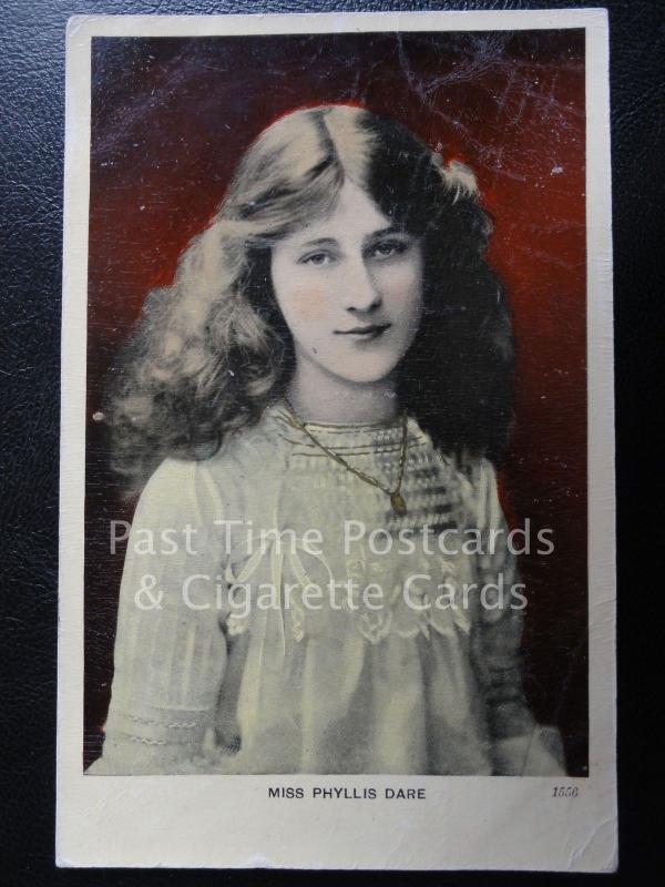 c1907 - Actress: Miss Phyliss Dare