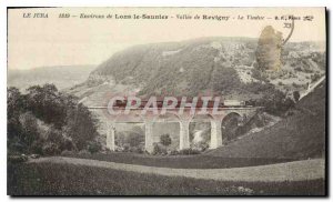 Postcard Old Jura surroundings Lons le Saunier Revigny Valle Viaduct