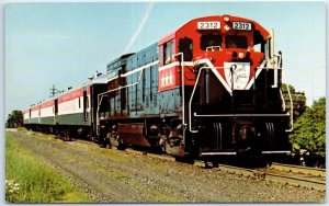 Postcard - Delaware & Hudson Railway Company's Preamble Express Unit Number 2312