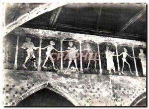 Postcard Modern Plouha Chapel kermaria year lsquit linterieur fresco danse ma...