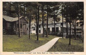 Wisconsin Dells Wisconsin main hall cottages at The Pines antique pc Z20510