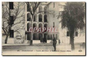 Old Postcard Militaria Alpine Hunters Draguignan Barracks Abel Douai 7th Batt...