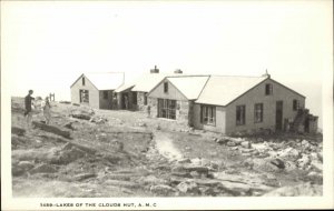 Lakes of the Clouds Hut AMC White Mountains Shorey 1459 Real Photo Postcard