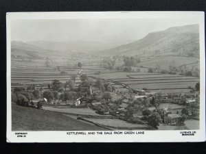 Yorkshire KETTLEWELL & the Dale from Green Lane - Old RP Postcard by Lilywhite