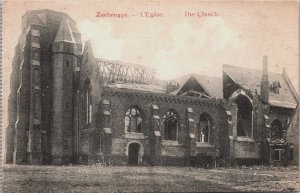 World War 1 Zeebrugge Ruins The Church Army WW1 C137