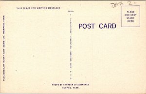 St Josephs Hospital Memphis Tennessee TN Linen Postcard VTG UNP Vintage Unused