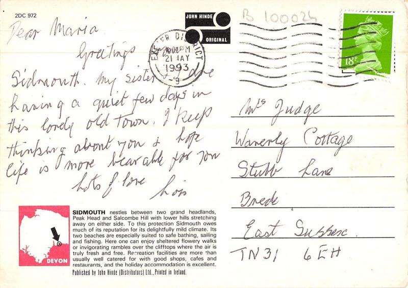 B100024 sidmouth devon uk