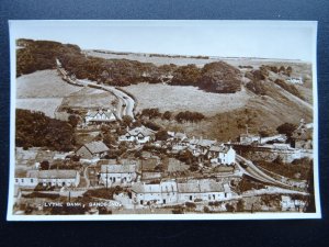 Yorkshire Whitby SANDSEND Lythe Bank - Old RP Postcard by Valentine