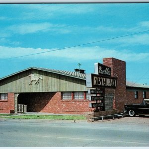 c1950s Shamrock, Tex. Rambler Restaurant Hwy Route 66 Ford Chevy Car TX PC A241