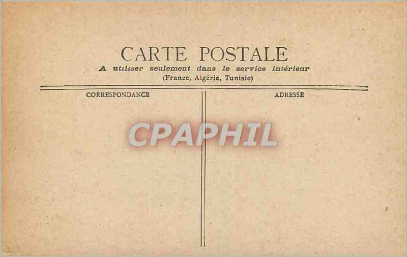 Old Postcard The castle of Pierrefonds