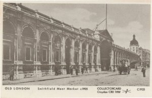 Smithfield Meat Market London Postcard