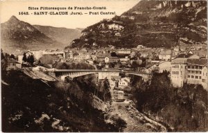 CPA Saint Claude- Pont Central FRANCE (1043715)