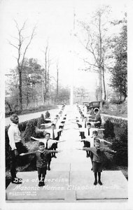 Boys at Exercise, Masonic Homes Elizabethtown Pennsylvania, PA