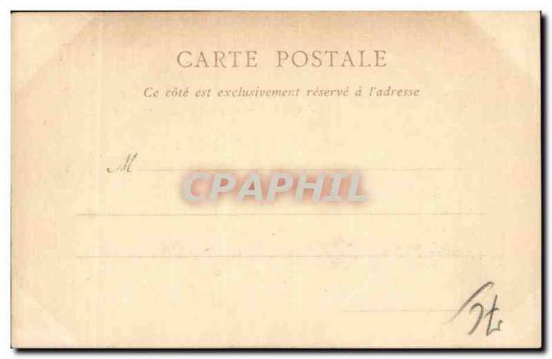 Etretat - The Beach and the City - Old Postcard