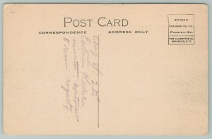 Great Barrington Massachusetts~Brookside Entrance~c1910 Postcard