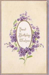 Birthday Wishes With Beautiful Flowers 1912