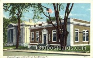 St Johnsbury, VT USA Post Office 1953 