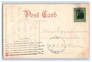 Vintage Jackson Park Chicago Lake Michagan Postcards P166E