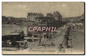 Old Postcard Nantes The Loire has the Fish Lavandiere