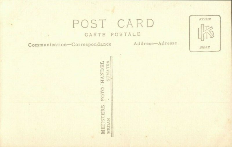 indonesia, SUMATRA, DOLOK SINUMBAH, Bioscoop Cinema (1910s) RPPC Postcard