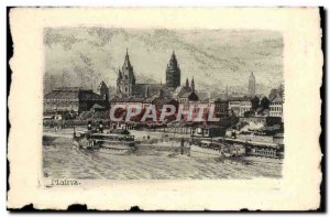 Old Postcard Mainz