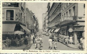 Belgium Blankenberge Rue de l'Eglise Kerkstraat 06.79