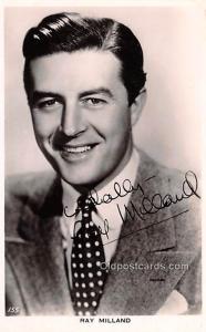 Ray Milland Movie Star Actor Actress Film Star Unused 