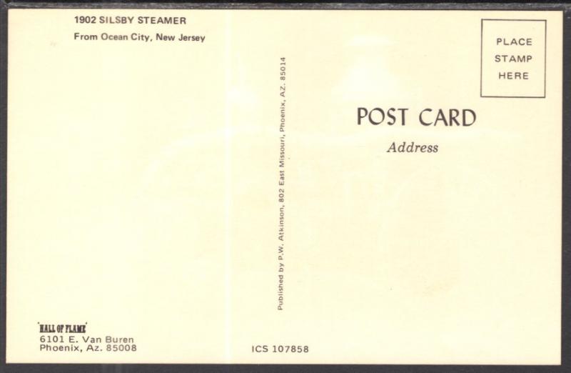 1902 Silsby Steamer Fire Engine