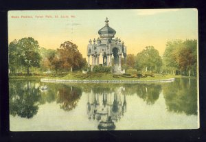 St Louis, Missouri/MO Postcard, Music Pavilion, Forest Park, 1913!