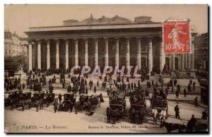 Old Postcard Paris Bourse